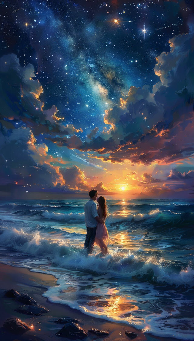 Ты мой океан и звёздное небо