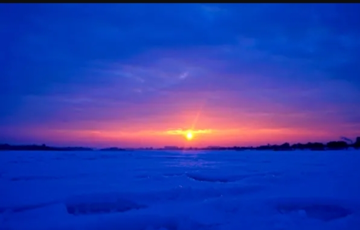 Зори лазурные...