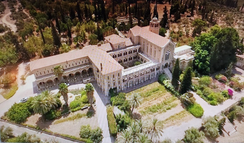 103-25. Латрун, монастырь молчальников