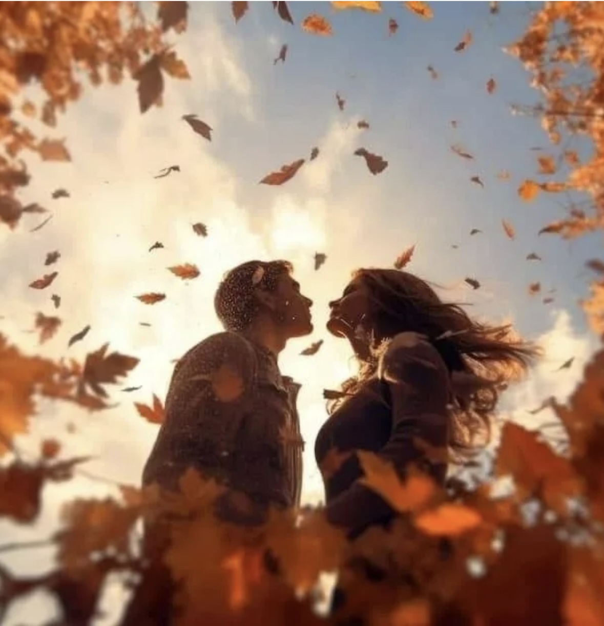 Осенний листопад любви