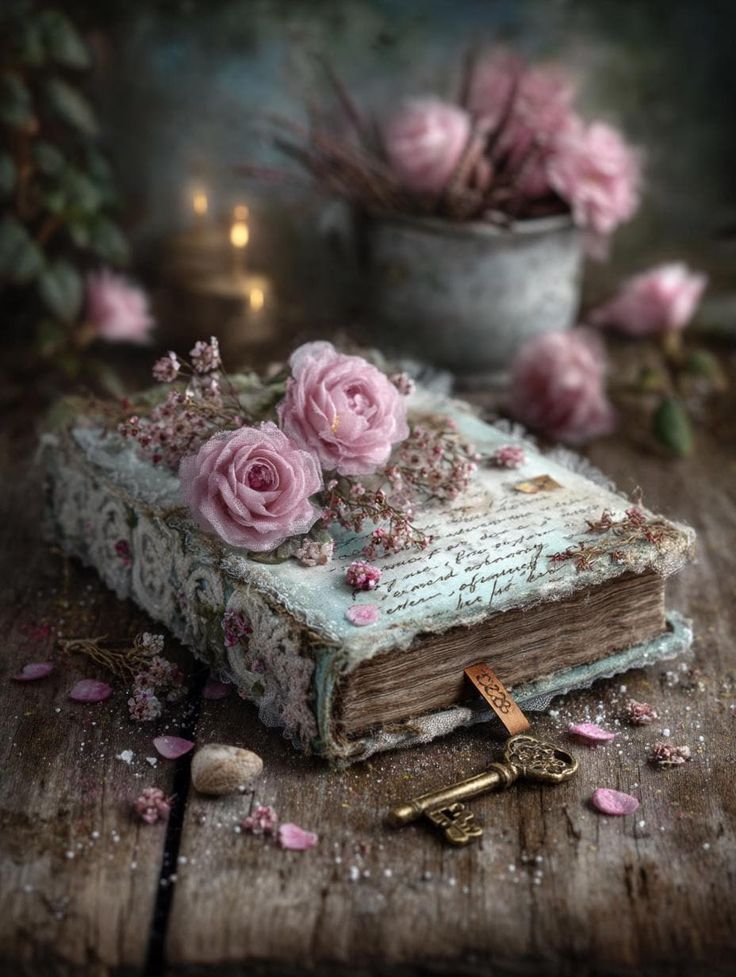 Ключик, розочки и книга