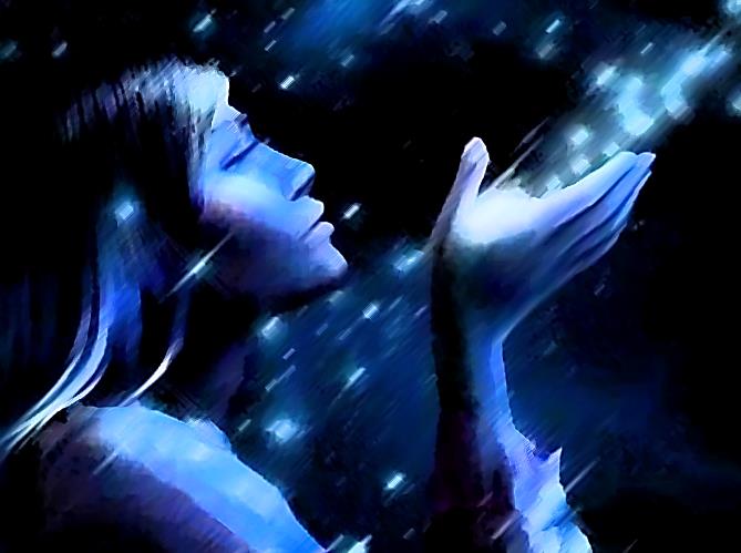 Когда в небе ночном зажигаются звёзды