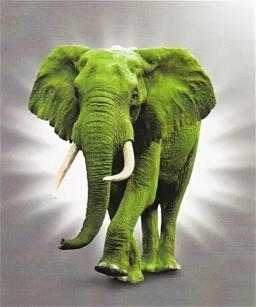 Нельзя закрасить мир в зелёный цвет