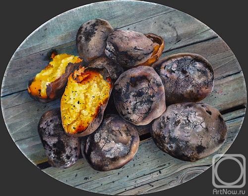 Печёная картошка. Пётр Козлов