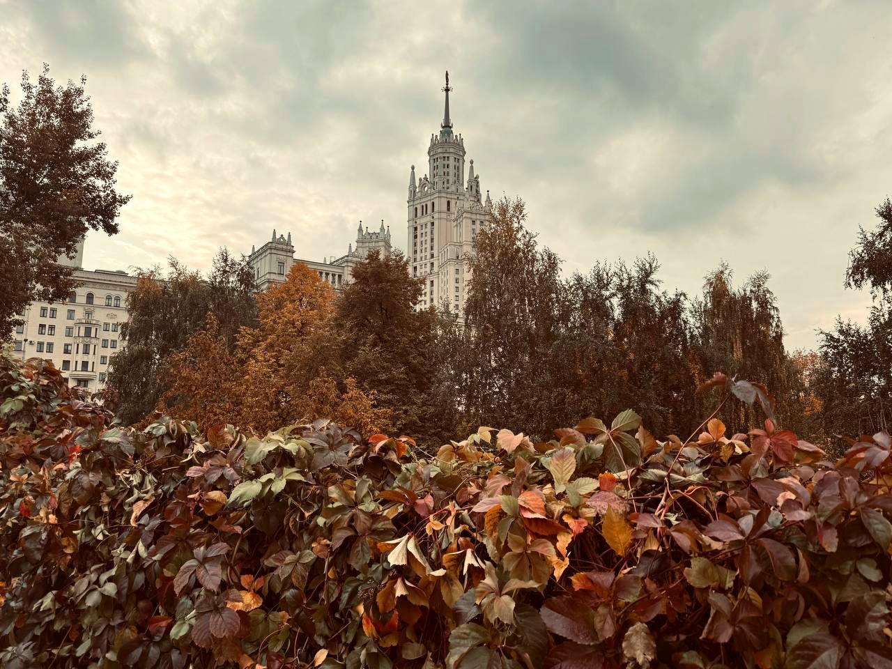 Осеннее дождливое...