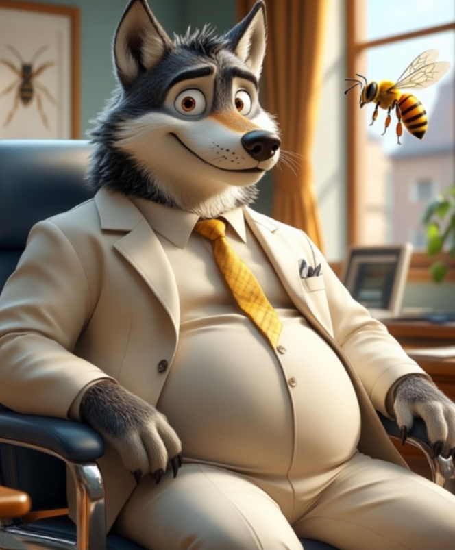 Волк Петрович Сказка в стихах