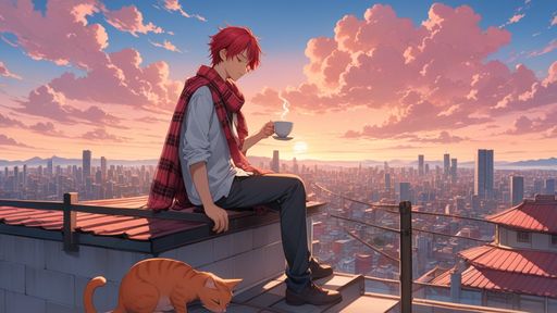 Розовый рассвет