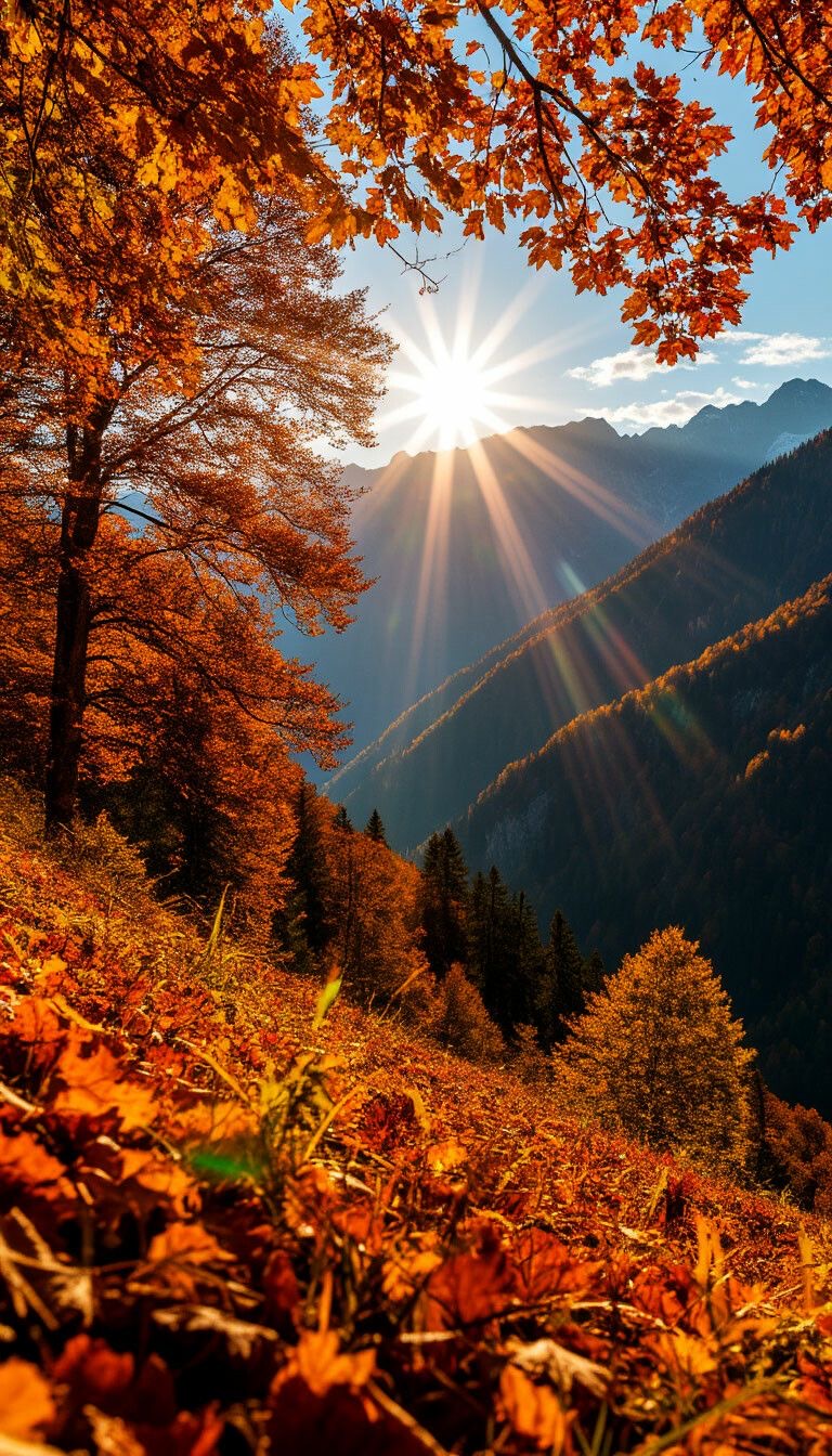 Осень шепчет тихо в кронах