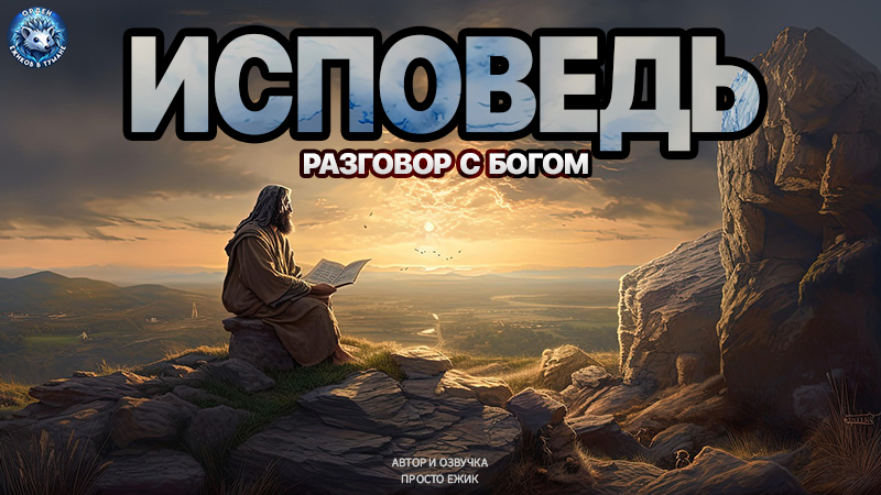 Исповедь I Разговор с Богом
