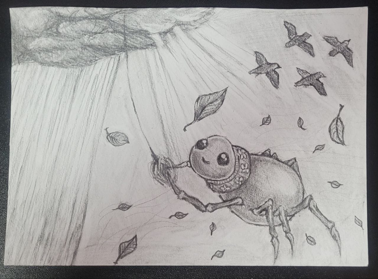 Осенние паутинки