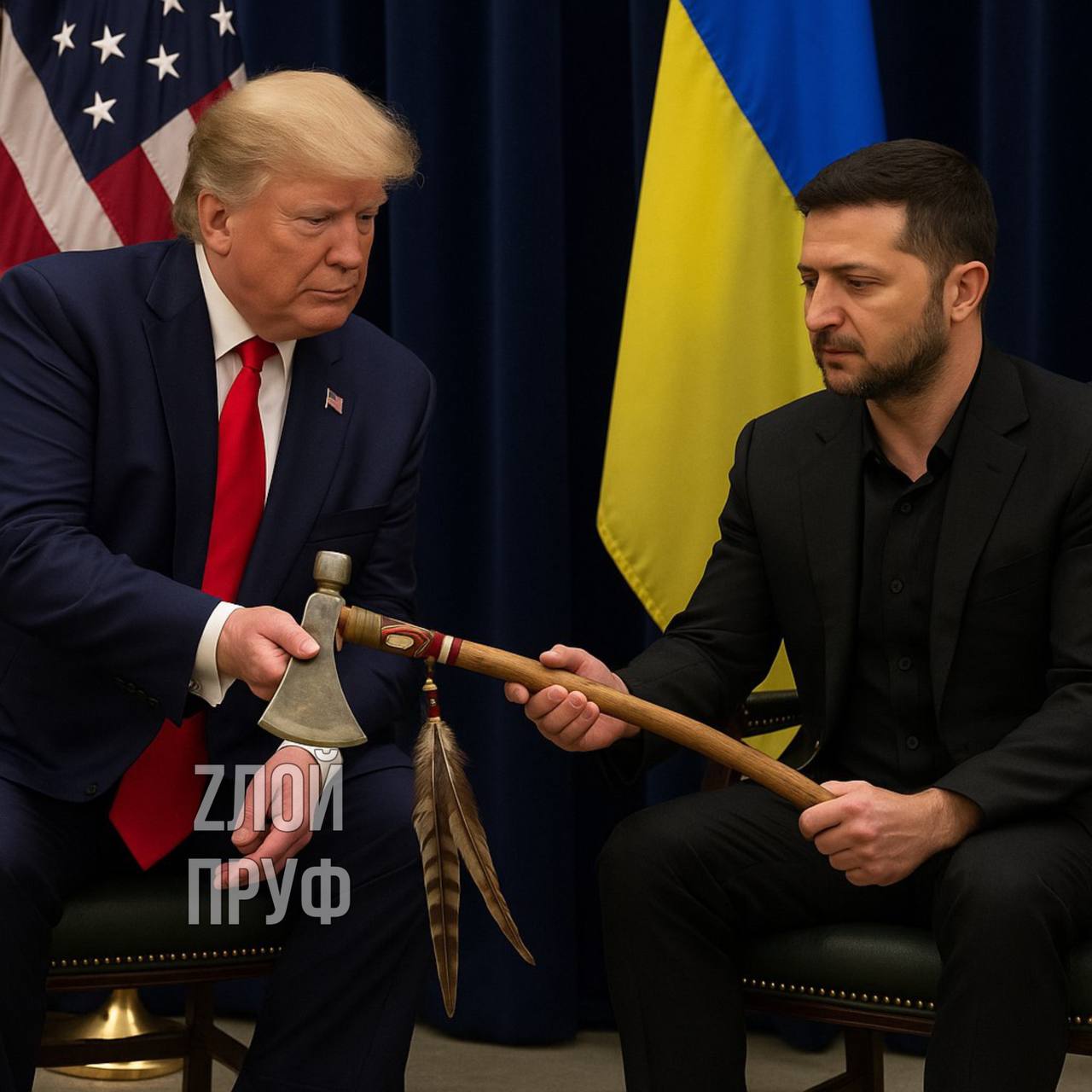 Зеленскому Трамп выдал Tomahawk