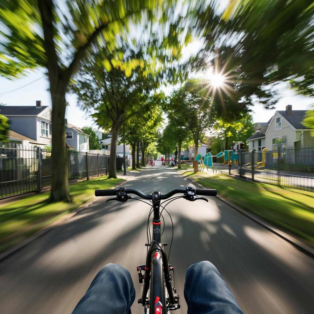 Велосипедная прогулка