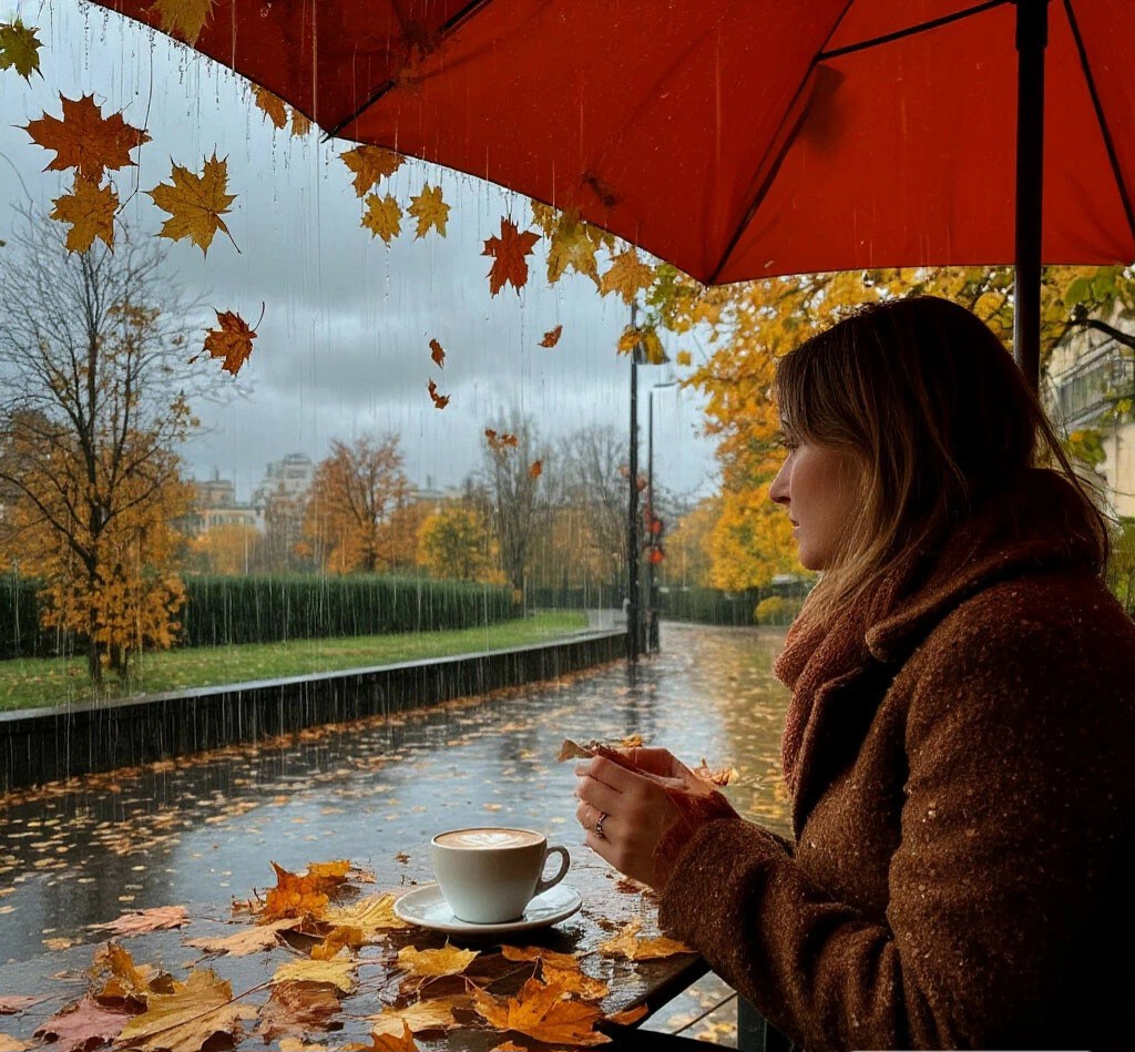 А я сижу пью кофе