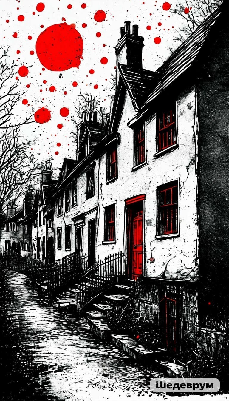 Солнечный свет на стенах домов