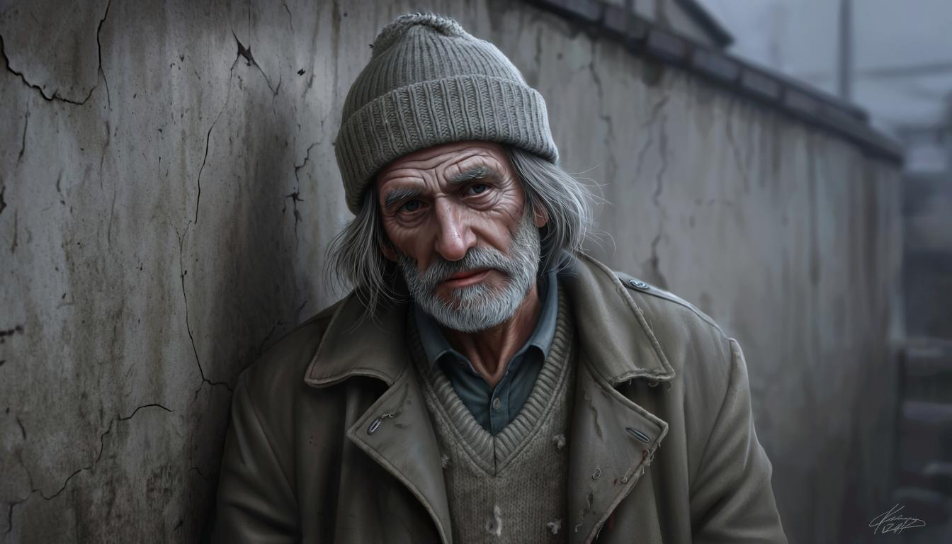 Одинокий дед