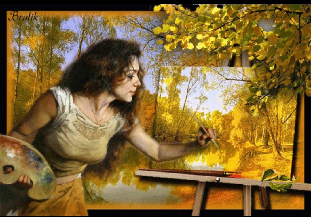 Играя цветовой палитрой чувств...