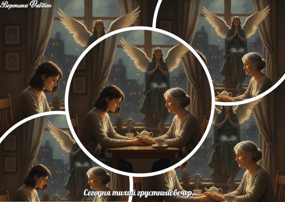 Сегодня тихий грустный вечер...