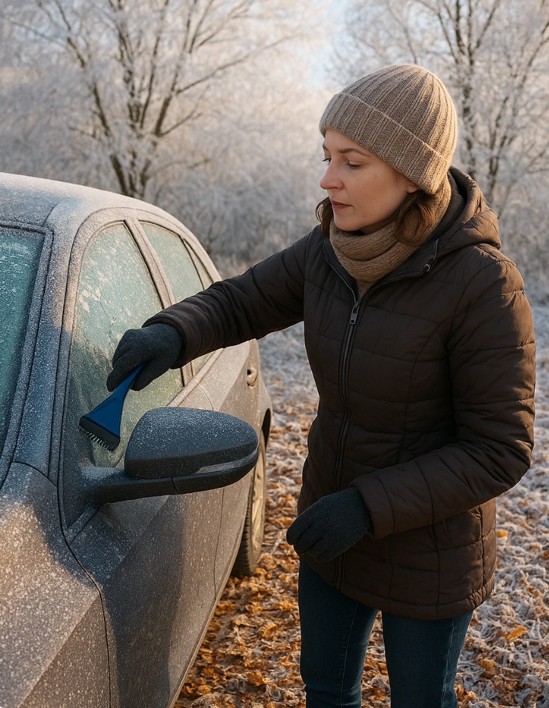 Иней на травах... Акро
