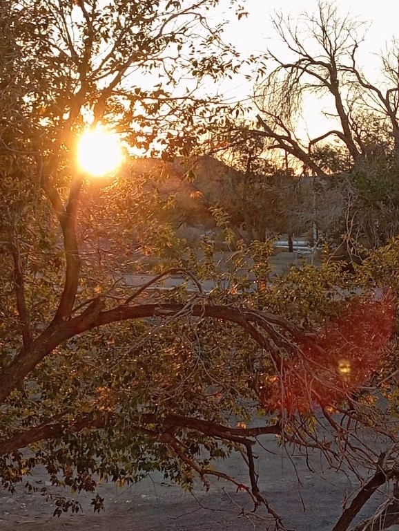 Осенняя вечерняя заря