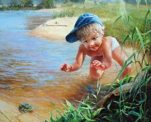 Вот и сверкает утром на траве роса