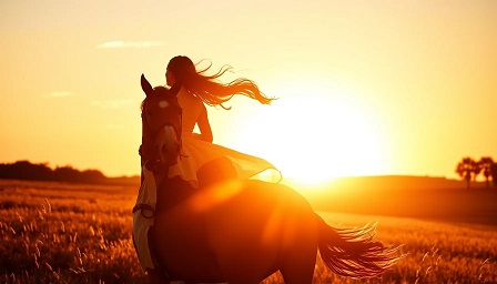 Наездница души моей