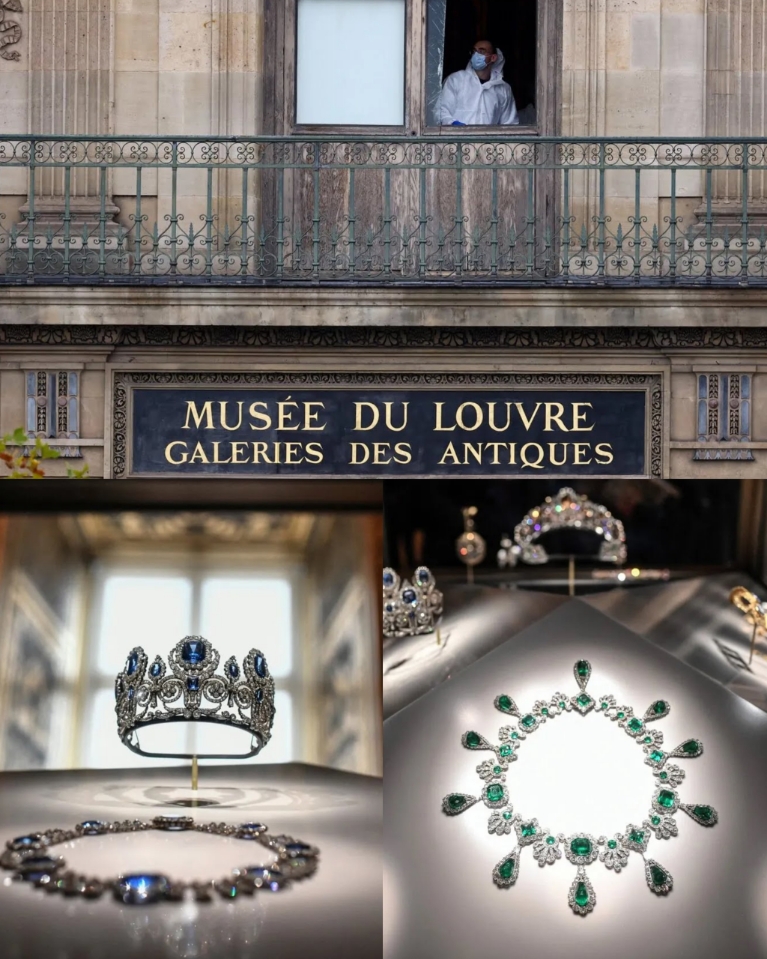 Кража среди бела дня в Лувре