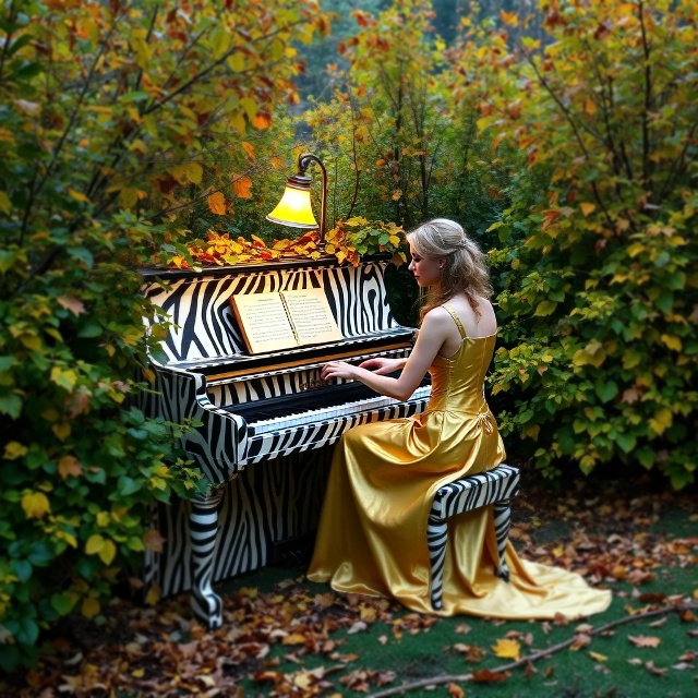 Рояль в кустах. Живая басня