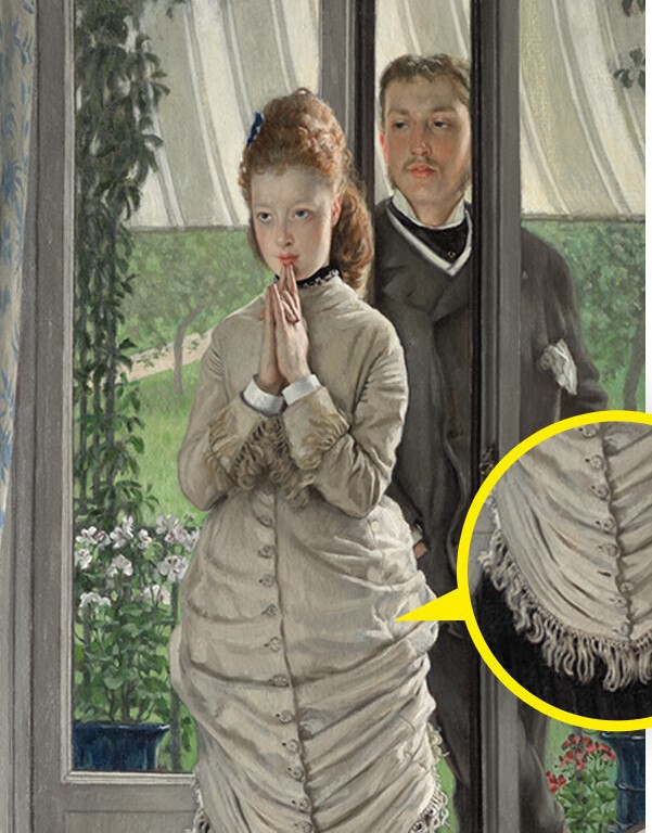 Оборки платья точно знают...