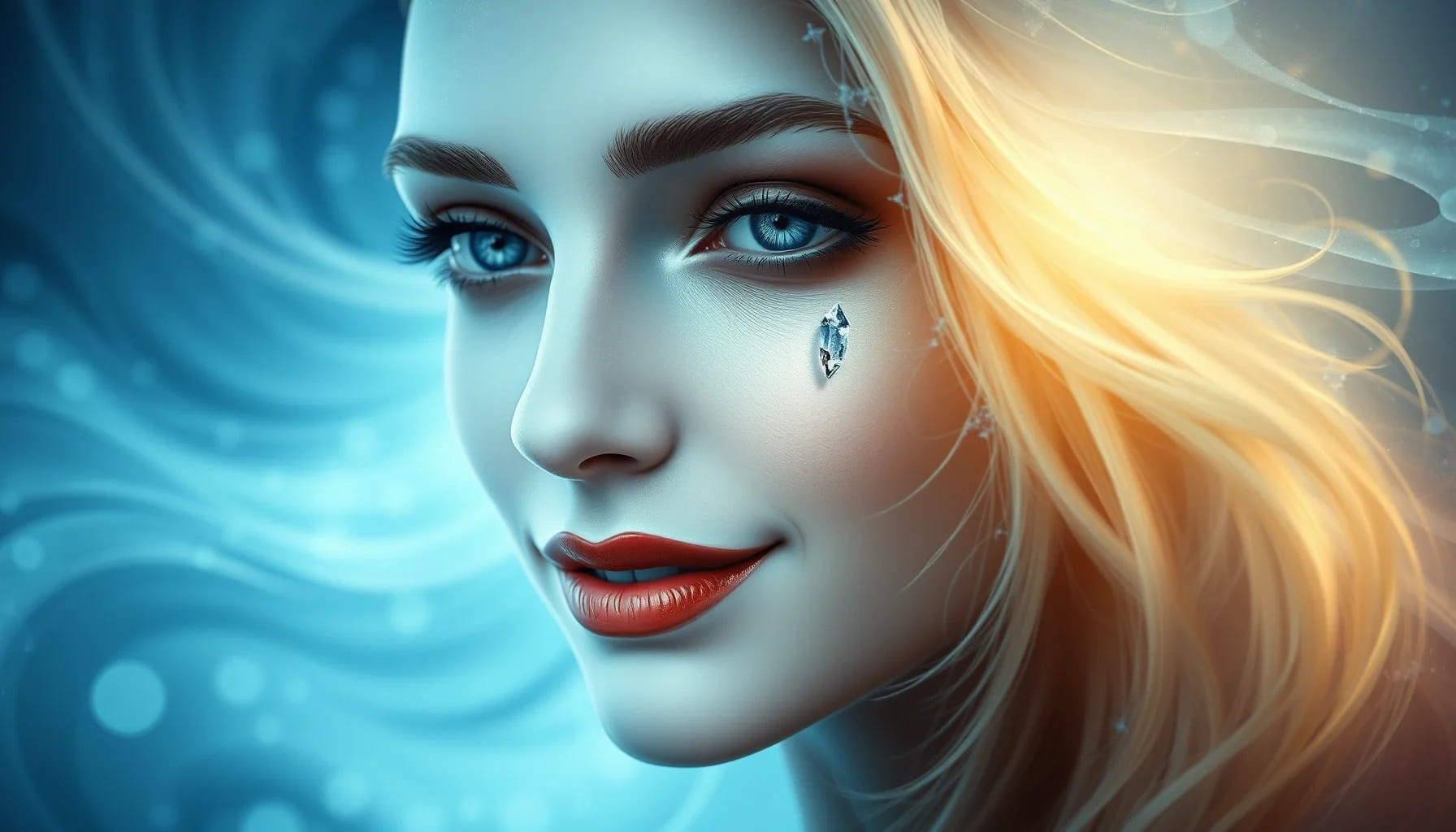 Холодной улыбки фарфоровое панно