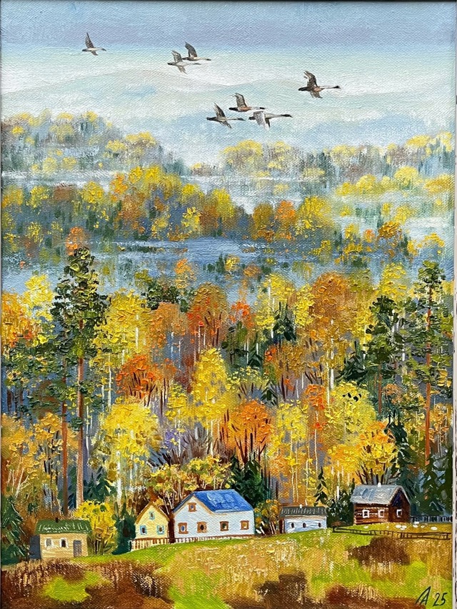 Мы будем ждать! Картина А. Лобановой