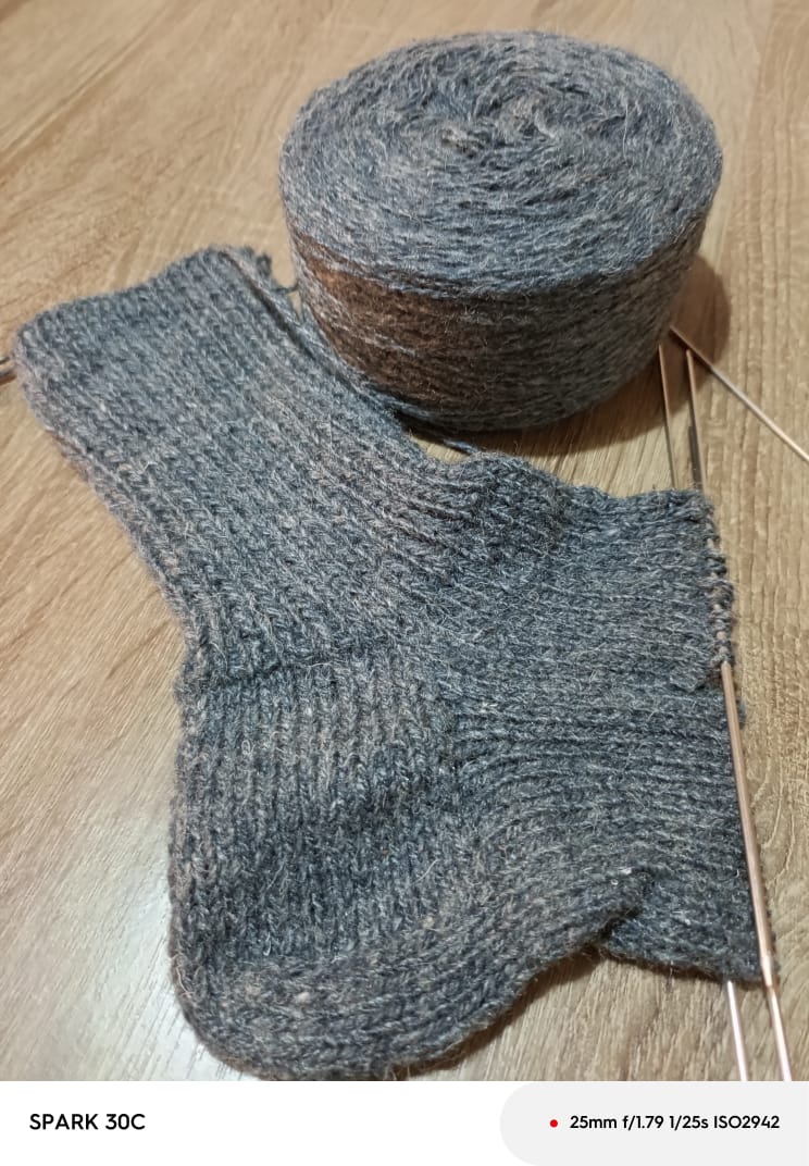 Вяжу солдатикам носки