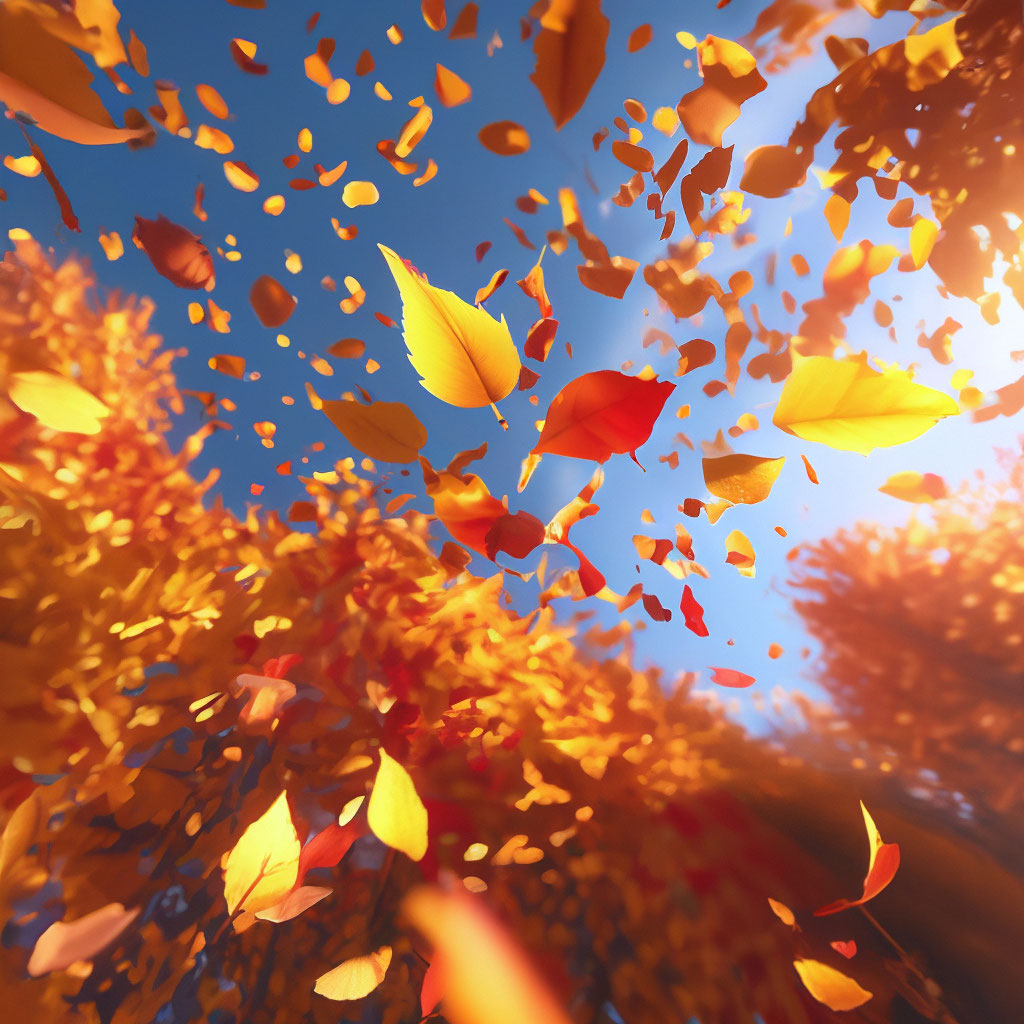 Листопад закружил за окном