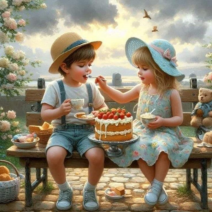 У сестрёнки день рожденья!