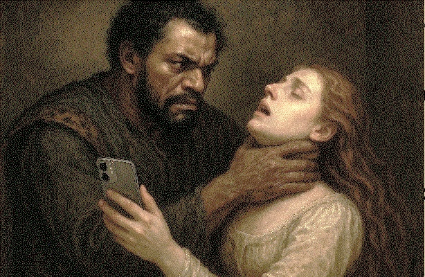 Ты на ночь лайкала кого-то, Дездемона?