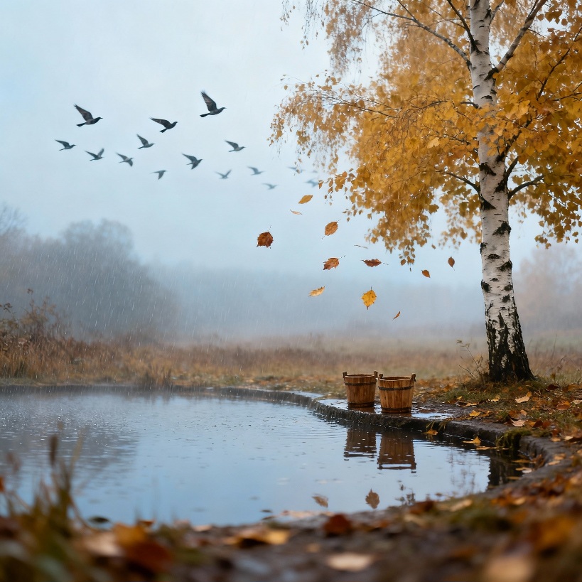 Облака по небу мчатся