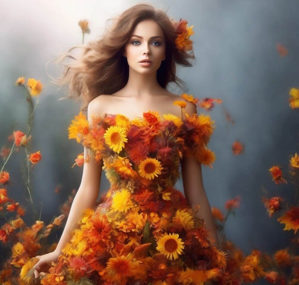 Осенние цветы