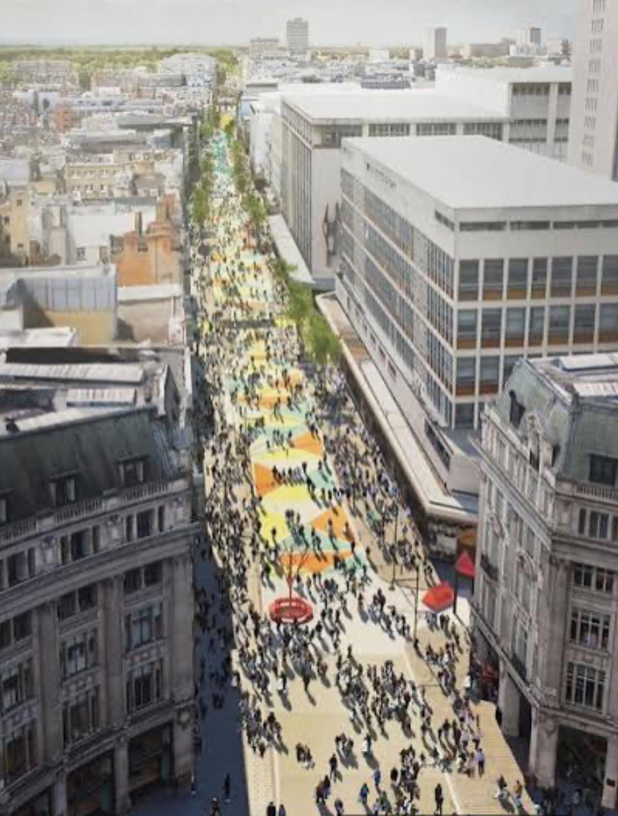 Будущая Оксфорд стрит