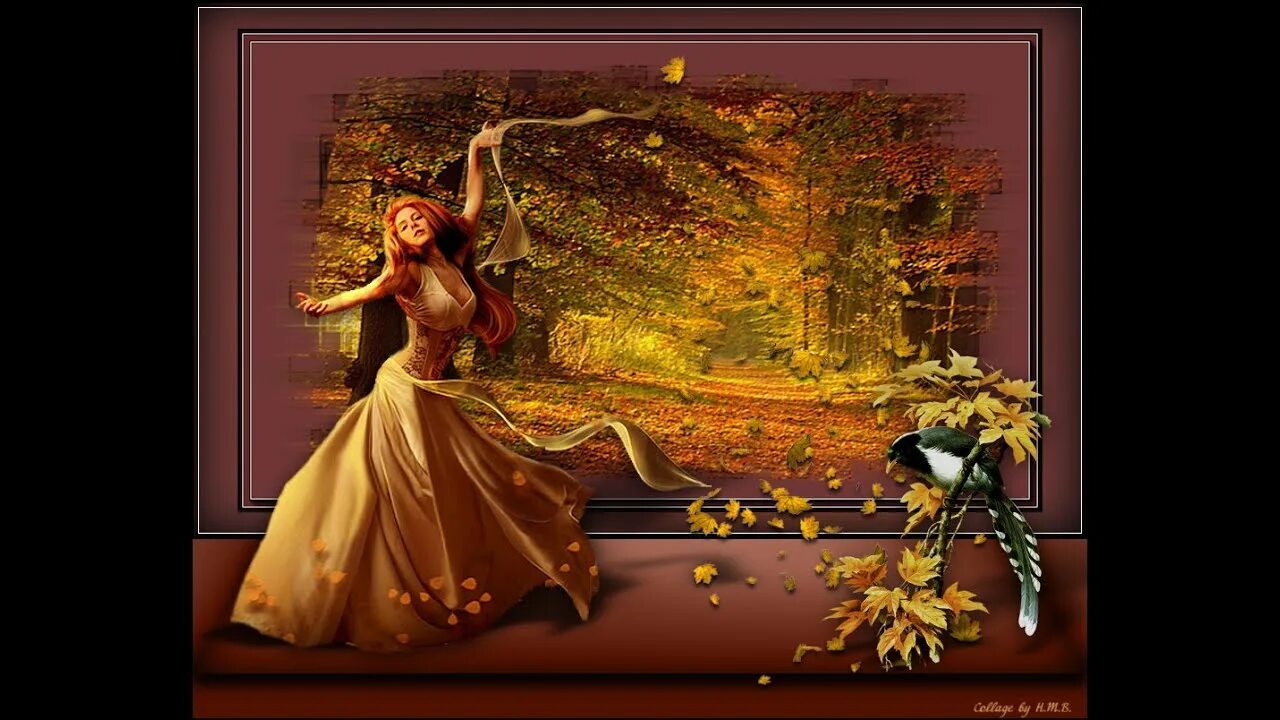 Под звуки вальса всё пришло в движенье... ,