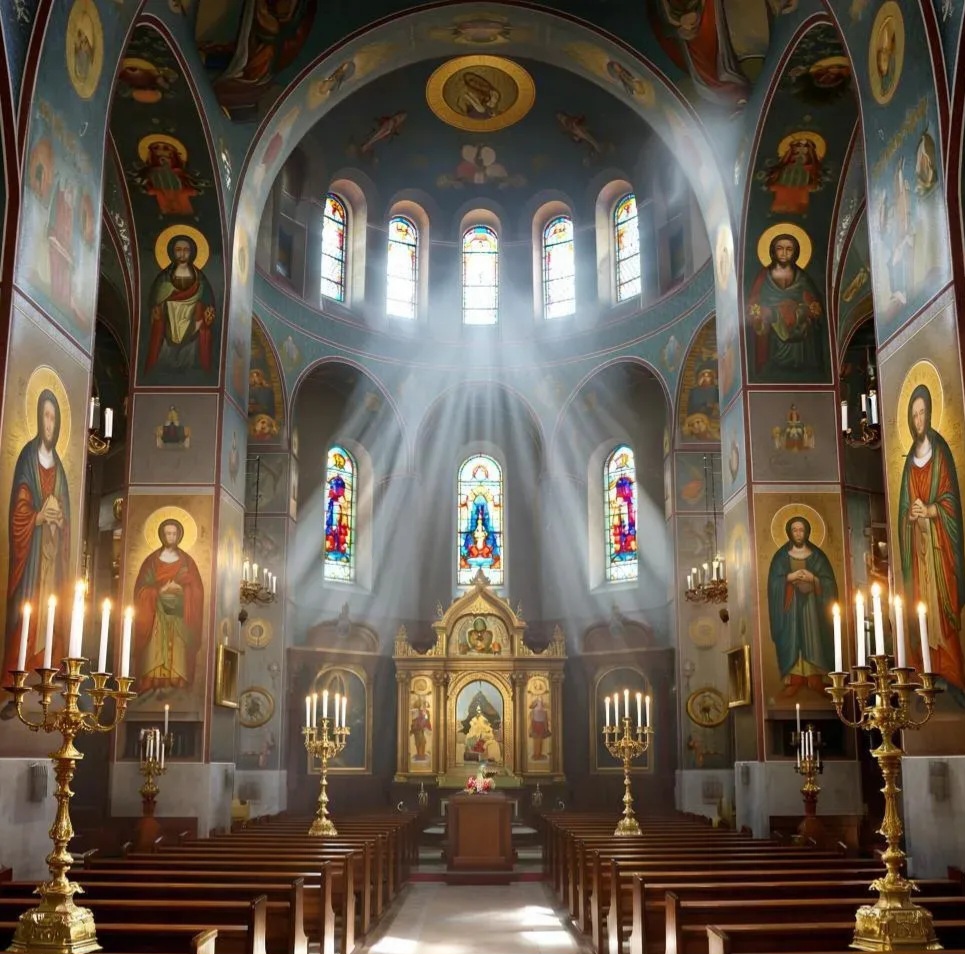 Я в храме божьем