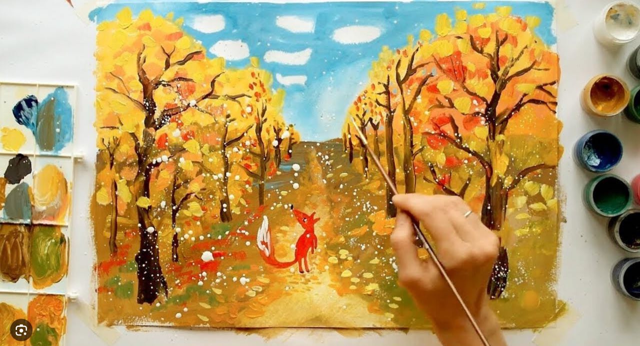 Нарисуй мне сказочную осень