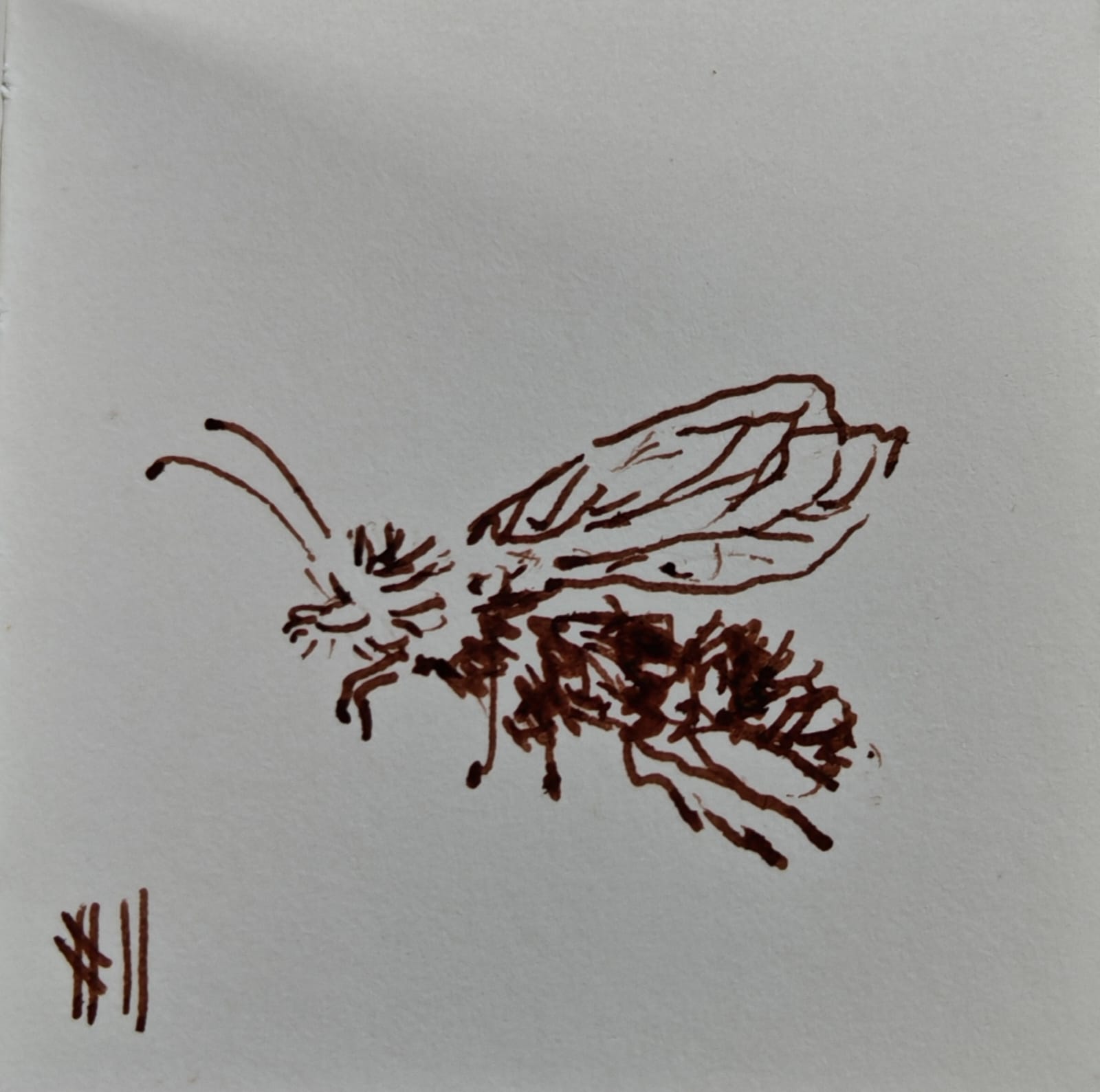 Мия и Инктобер. 11. Жало