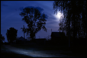 Улиц безмолвная тишина