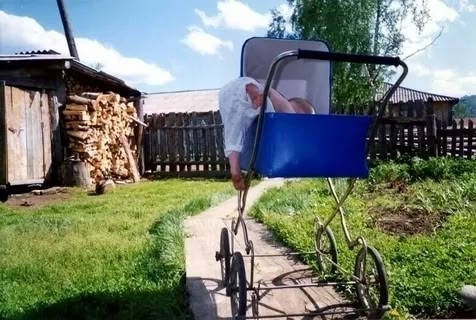 Надоело в коляске валяться