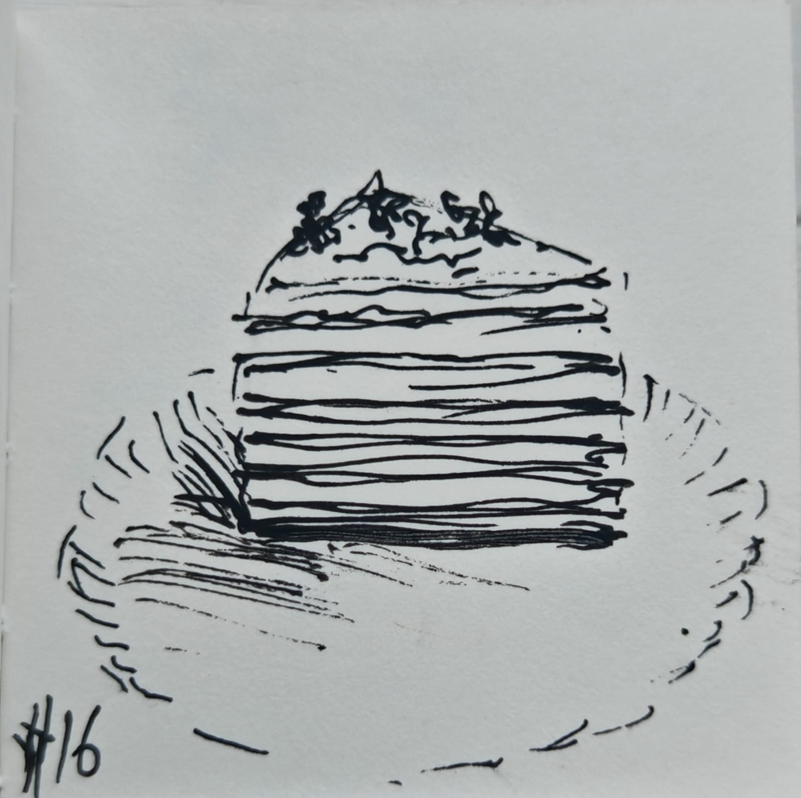 Мия и Инктобер. 16. Грубая ошибка, просчёт, промах