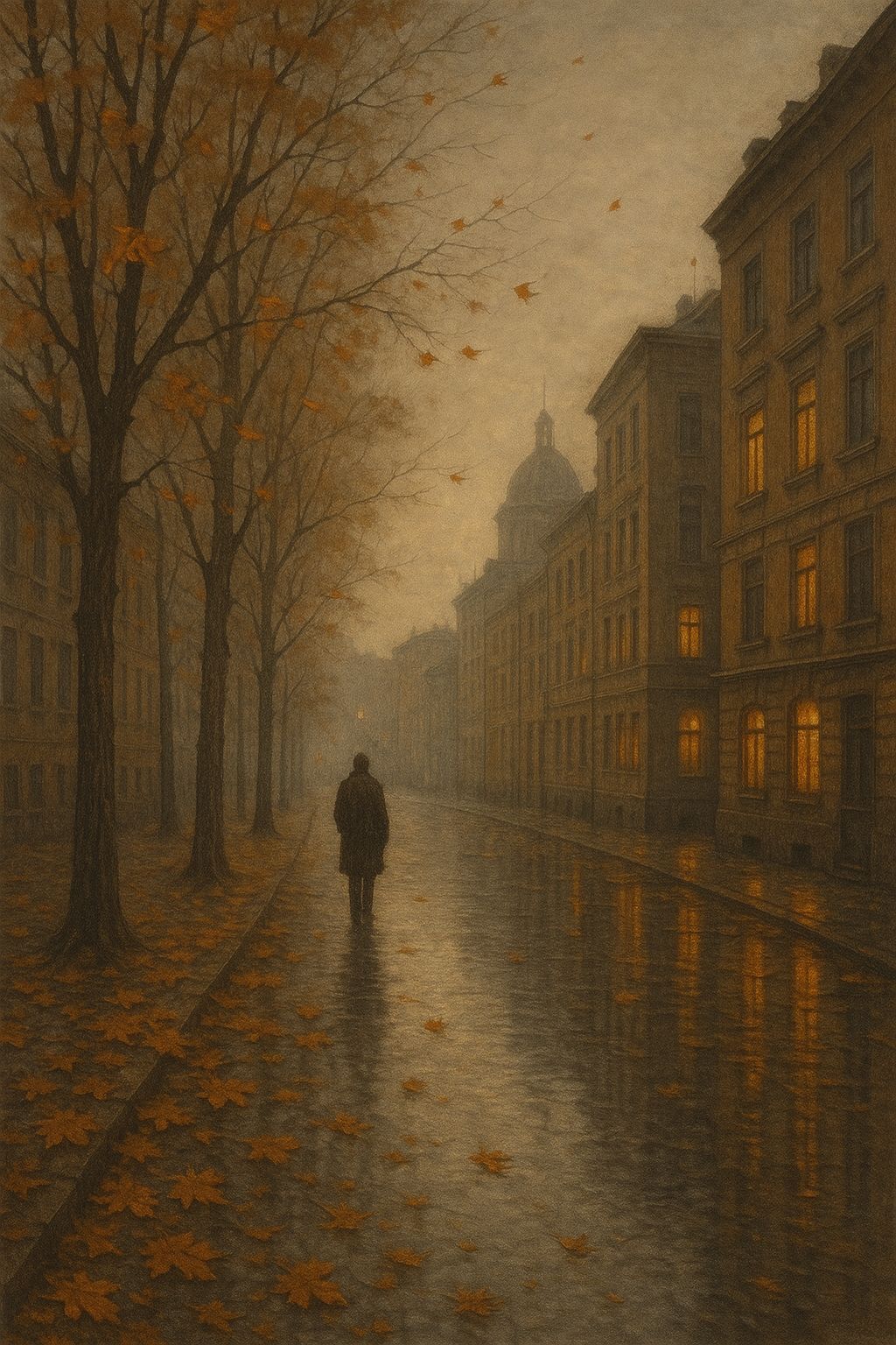 Уходит осень