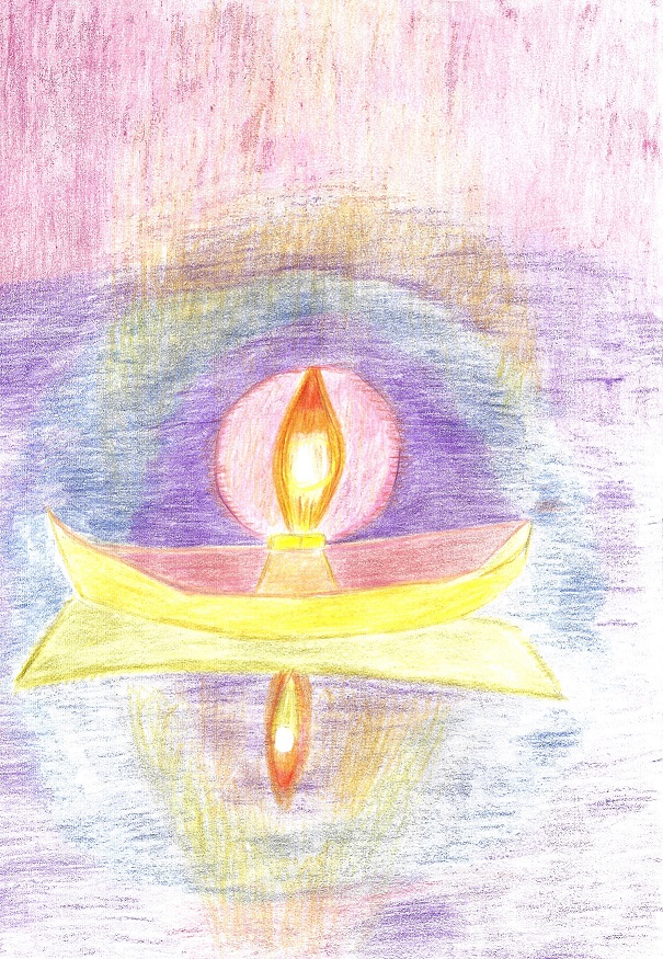 Возьми с собой свечи огонь в дорогу...