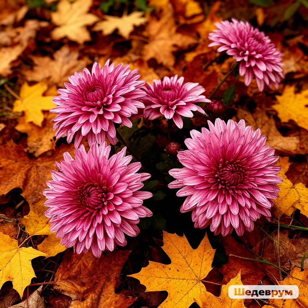 Осенние цветы