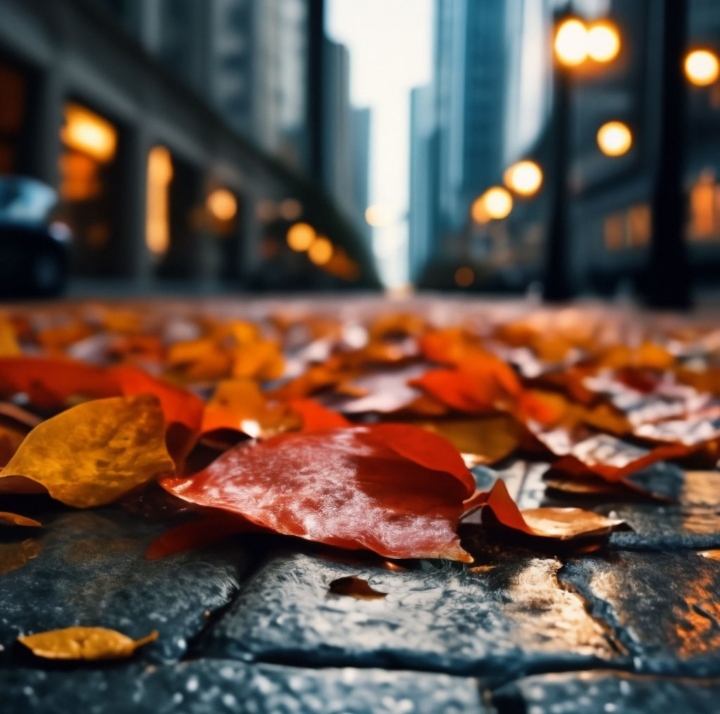 Листья-светофоры