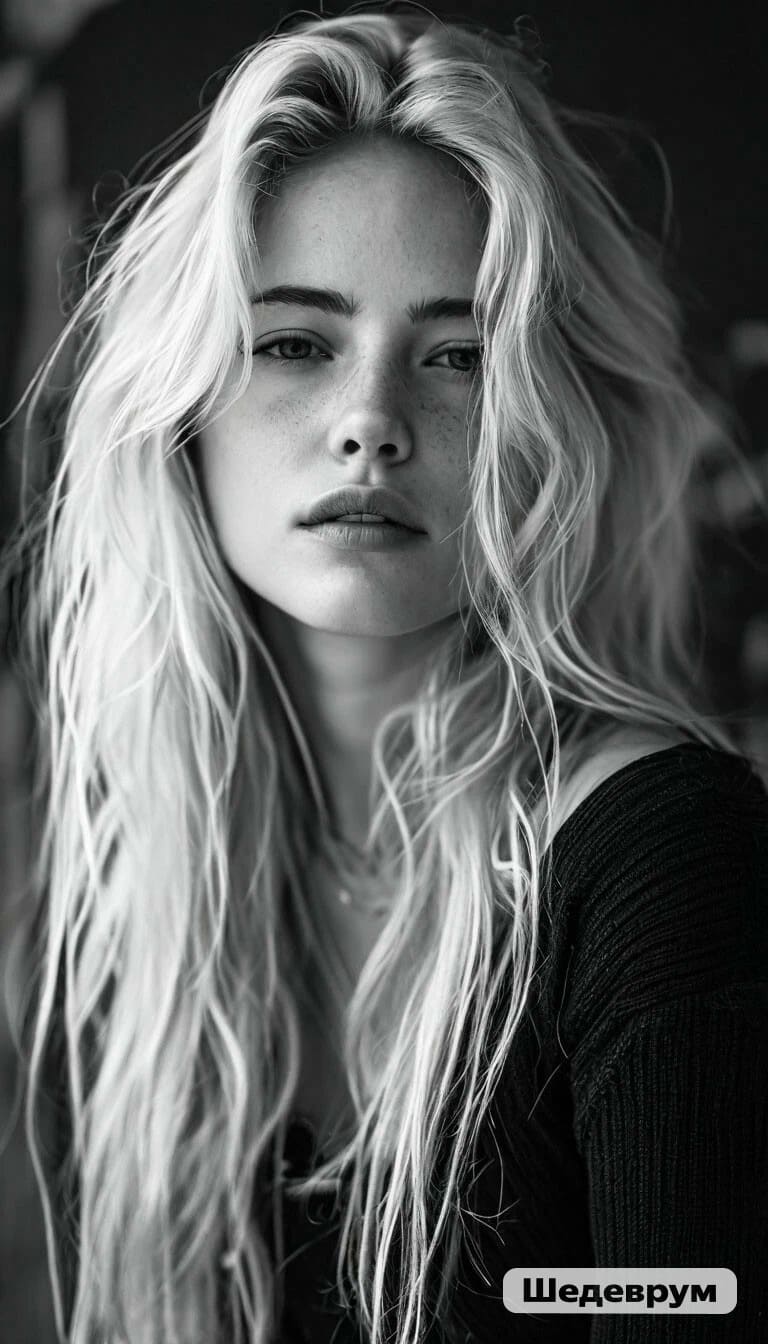 Любимый черно-белый цвет...