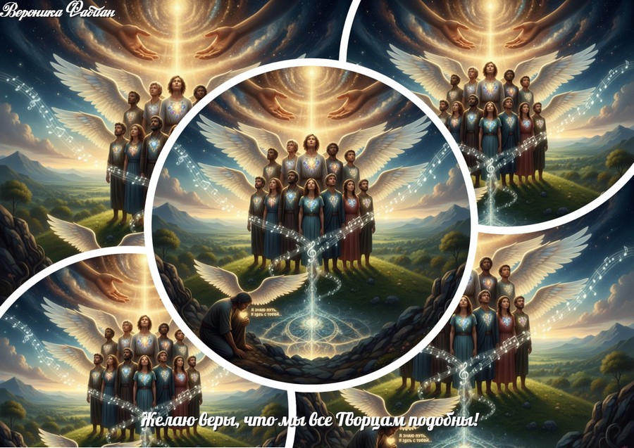 Желаю веры, что мы все Творцам подобны!